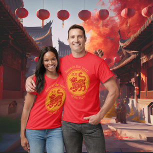 Geboren in het jaar van de tijger - Chinese dieren T-shirt