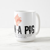 Geboren in het Jaar van de Varkens Koffiemok (Voorkant rechts)