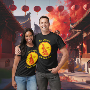Geboren in het jaar van het Konijn Chinees Nieuwja T-shirt