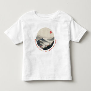 Geboren in het jaar van het paard 2026 Chinese ber Kinder Shirts