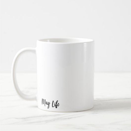 Geboren in het ride Mountain-ontwerp Koffiemok (Links)