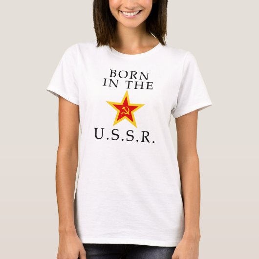 Geboren in het T-shirt van de USSR (Voorkant)