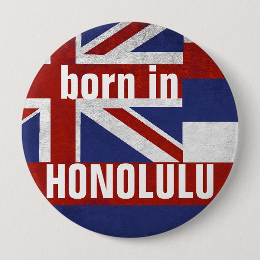 Geboren in Honolulu Button (Voorkant)