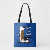 Geboren in howl tote bag (Voorkant)