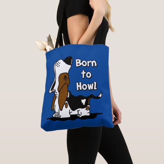 Geboren in howl tote bag (Dichtbij)
