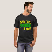 Geboren in Jamaican Fi Real Jamaica T-Shirt (Voorkant volledig)