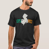 GEBOREN IN JERSEY T-SHIRT (Voorkant)