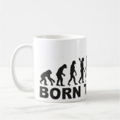 Geboren in kitesurf koffiemok (Links)