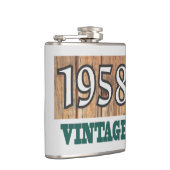 Geboren in kolf van 1958 heupfles (Rechts)