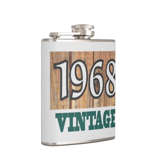 Geboren in kolf van 1968 heupfles (Rechts)