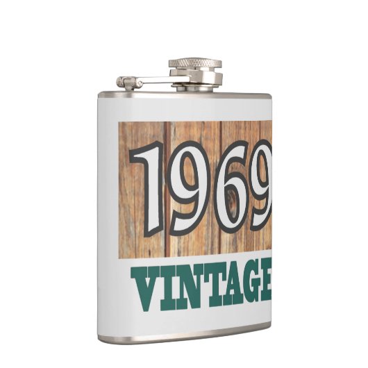 Geboren in kolf van 1969 heupfles (Rechts)