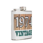 Geboren in kolf van 1974 heupfles (Rechts)