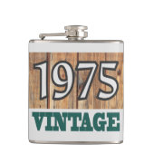 Geboren in kolf van 1975 heupfles (Voorkant)