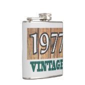 Geboren in kolf van 1977 heupfles (Rechts)