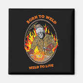 geboren in las magneet (Voorkant)