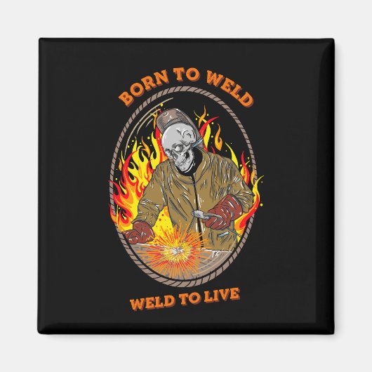 geboren in las magneet (Voorkant)