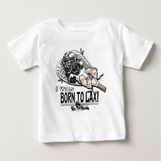 Geboren in LaX Lacrosse Gear (Voorkant)