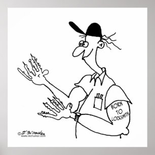 Geboren in Locksmith Poster