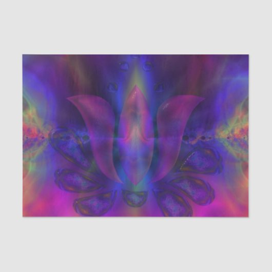 Geboren in Lotus Tissuepapier (Voorkant)