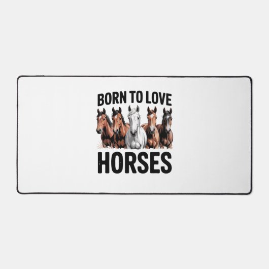 Geboren in Love Horses Bureaumat (Voorkant)