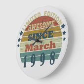 geboren in maart 1998 verjaardag grote klok (Hoek)