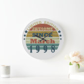 geboren in maart 1998 verjaardag grote klok (Huis)