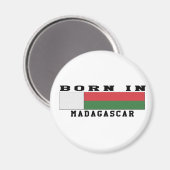 Geboren in Madagaskar Magneet (Voorkant / Achterkant)