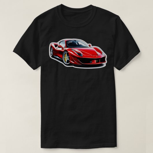 Geboren in Maranello TShirt (Design voorkant)