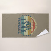 Geboren in mei 1998  verjaardag badhanddoek (Badhanddoek)