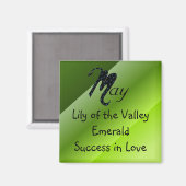 Geboren in mei magneet (Voorkant / Achterkant)