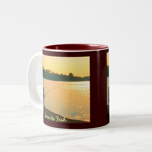 Geboren in Mok vis (Voorkant links)