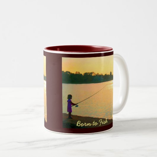 Geboren in Mok vis (Voorkant rechts)