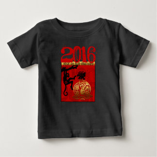 Geboren in Monkey Year Custom Year Baby T-shirt