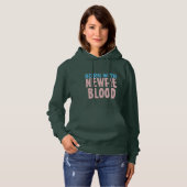 Geboren in Newfie-bloed Hoodie (Voorkant volledig)