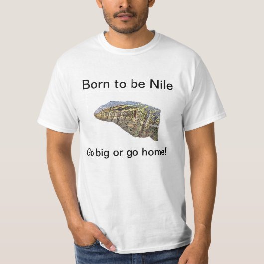 Geboren in Nile T-shirt (Voorkant)