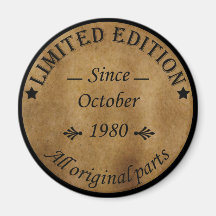 geboren in oktober 1980  verjaardag