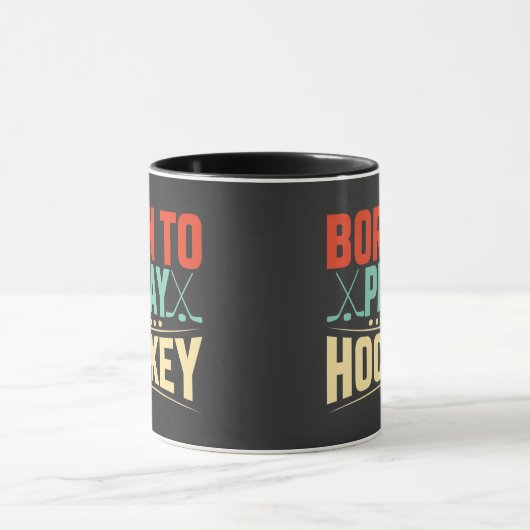 Geboren in Play Hockey Mok (Midden)