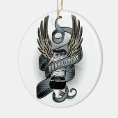 Geboren in Play II-versiering Keramisch Ornament (Links)