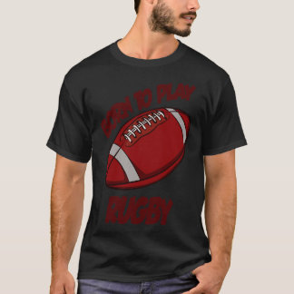 Geboren in Play Rug T-shirt