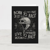 Geboren in Race Kaart (Voorkant)