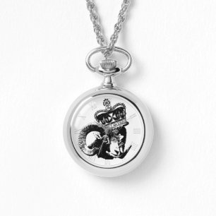 Geboren in Ram Year Ram Ram Chinees Western Zodiac Horloge