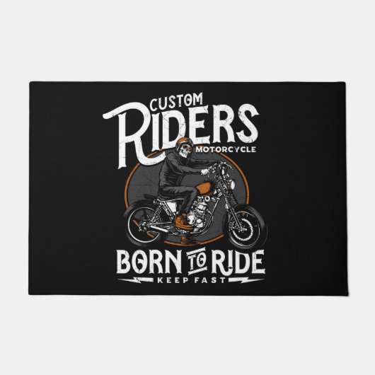 Geboren in Ride Deurmat (Voorkant)