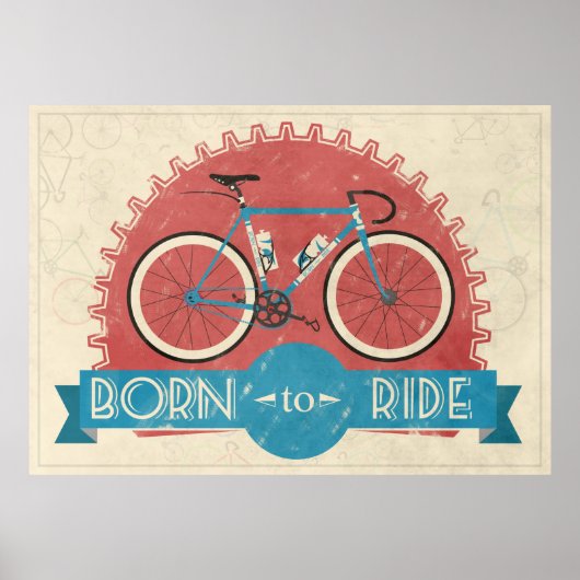 Geboren in Ride Poster (Voorkant)