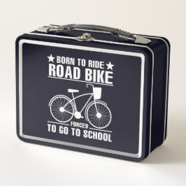 Geboren in Ride Road Bike, gedwongen naar school t