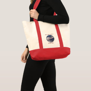 Geboren in Ride the Waves die gedwongen zijn te we Tote Bag