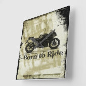 Geboren in Ride Vierkante Klok (Hoek)