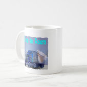 Geboren in roam koffiemok (Voorkant links)