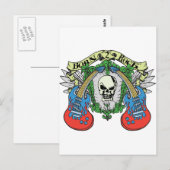 Geboren in Rock Briefkaart (Voorkant / Achterkant)