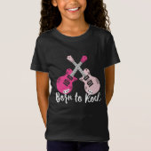Geboren in Rock Guitar Shirt (Voorkant)