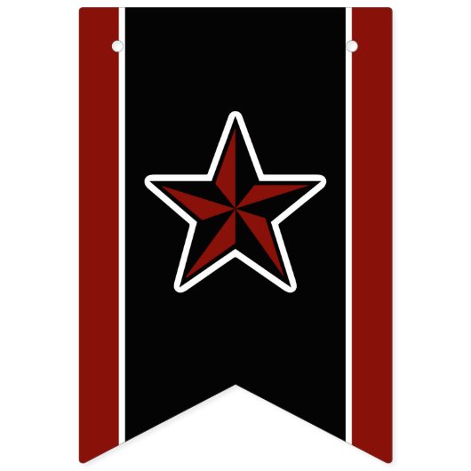 Geboren in Rock & Roll Guitar Rocker Musician Part Vlaggetjes (Tweede vlag)